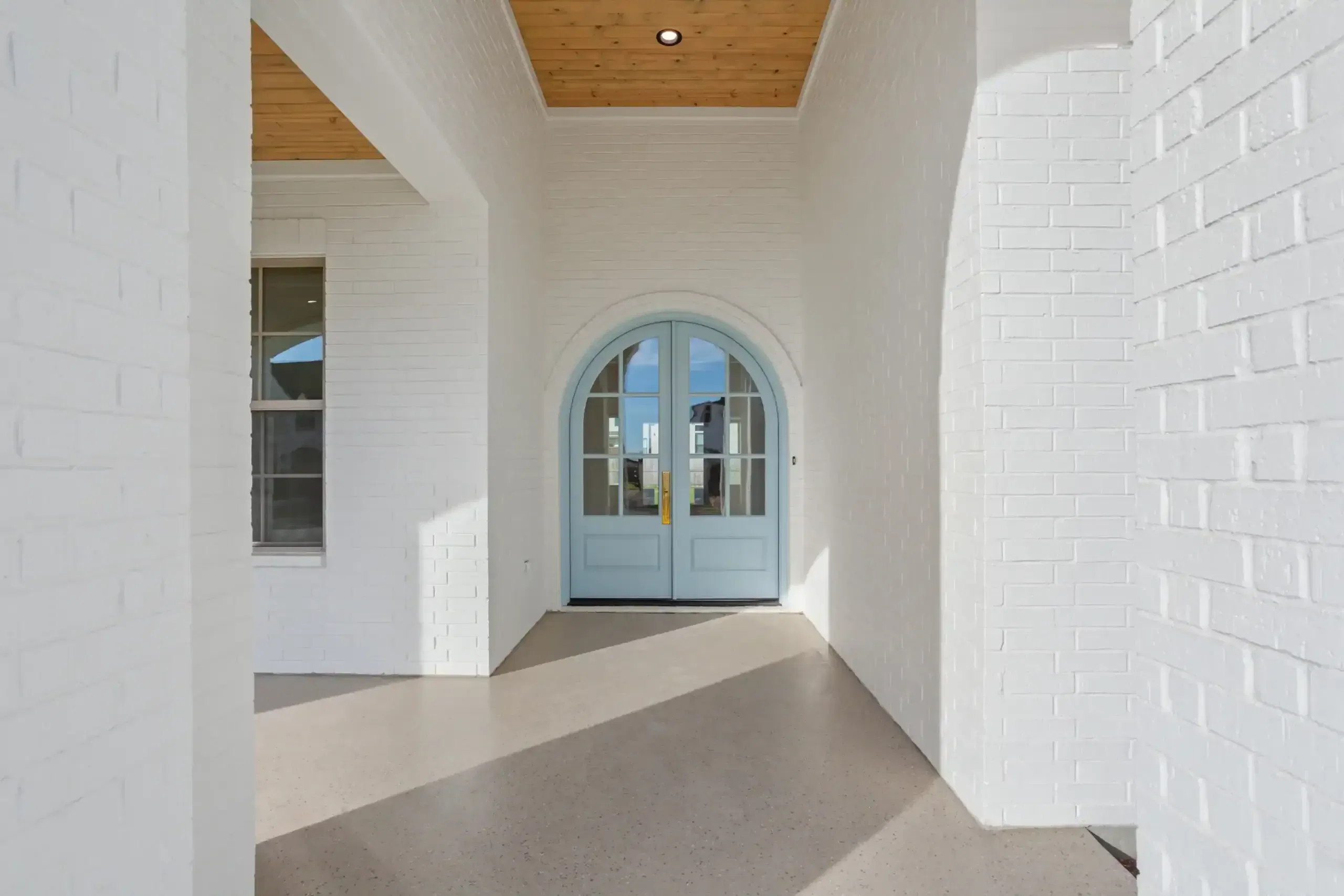 Keith Gunn Construction Waco, Texas Home builder - Outdoor Entry