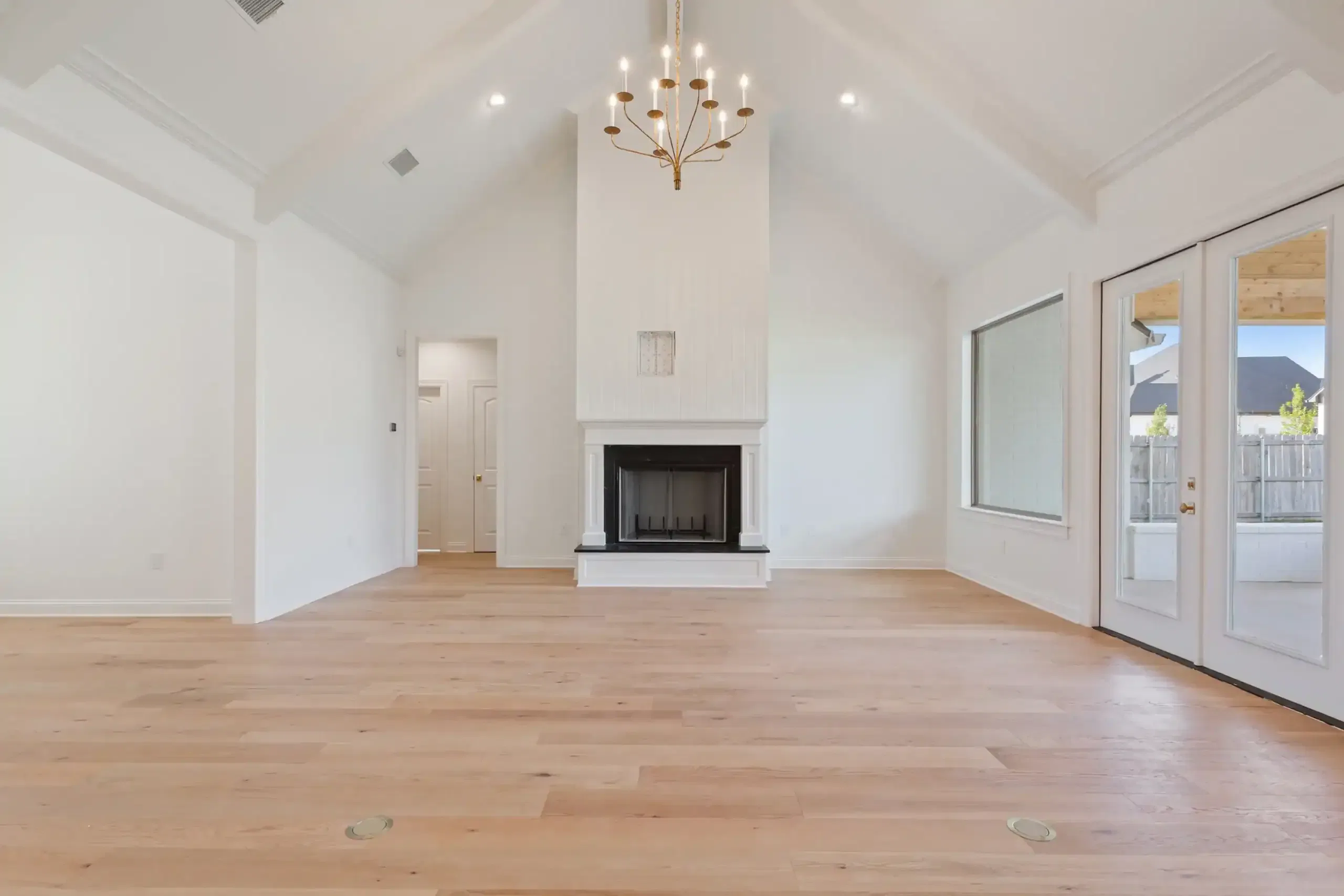 Keith Gunn Construction Waco, Texas Home builder - Great Room & Fireplace