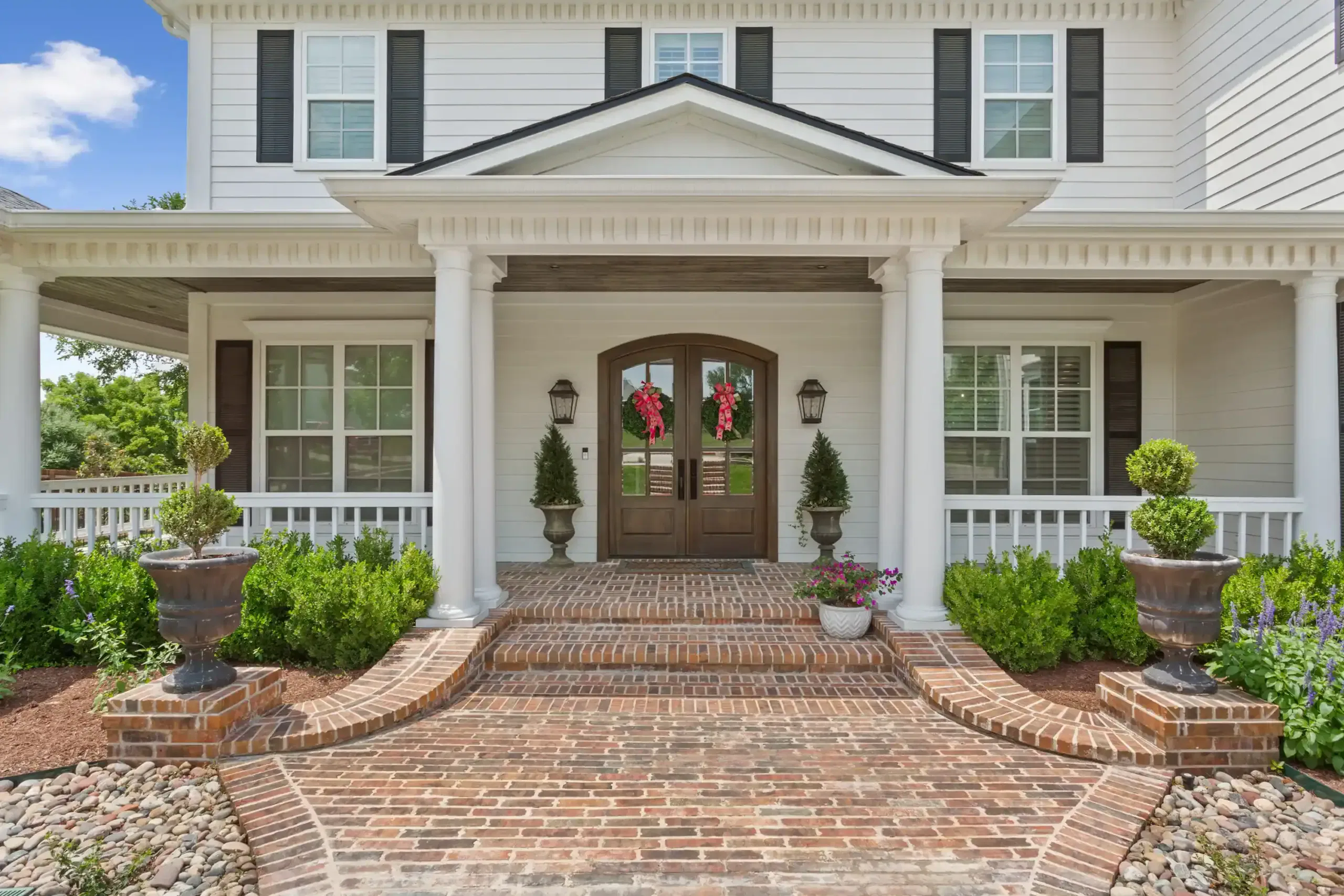 Keith Gunn Construction Waco, Texas Custom Home Builder Entry