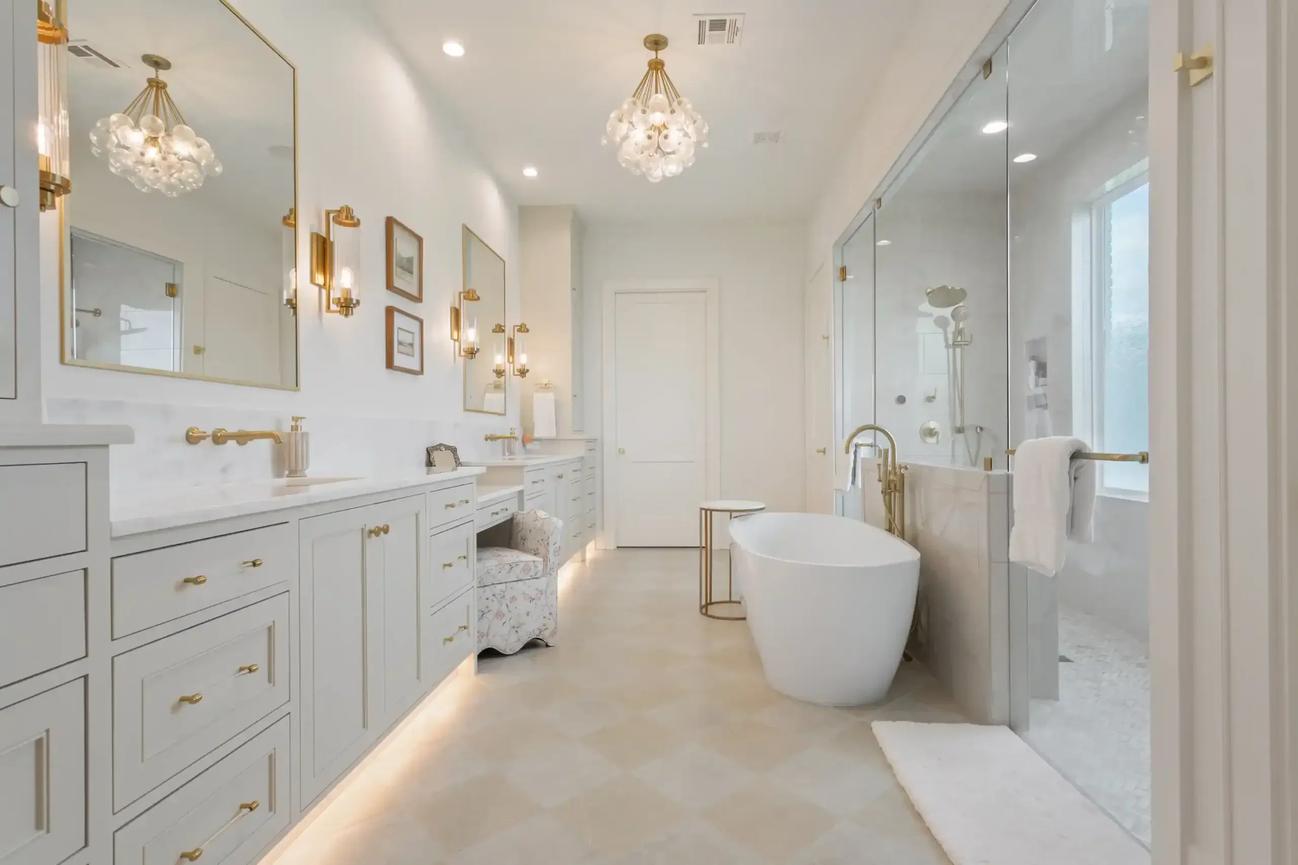 Keith Gunn Construction Central Texas Home Builder Luxury Bathroom