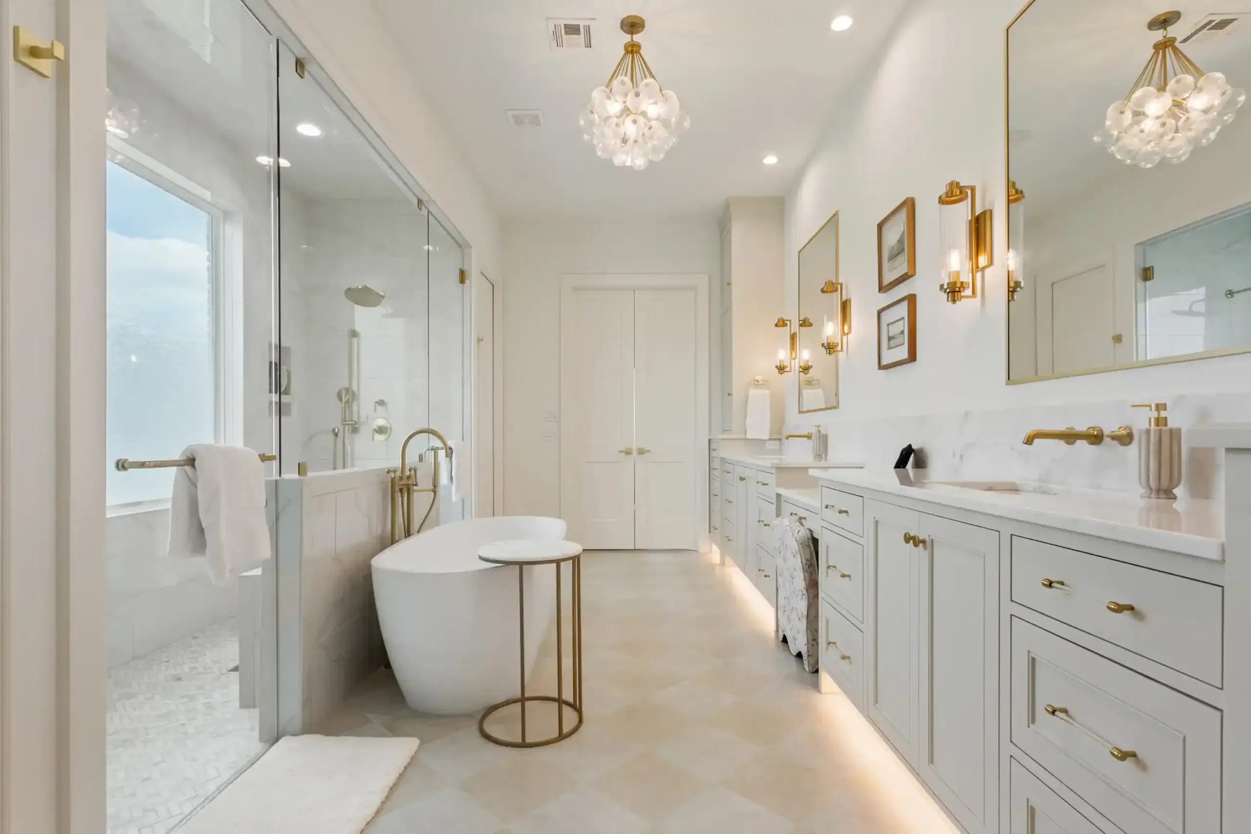 Keith Gunn Construction Central Texas Home Builder Luxury Bath